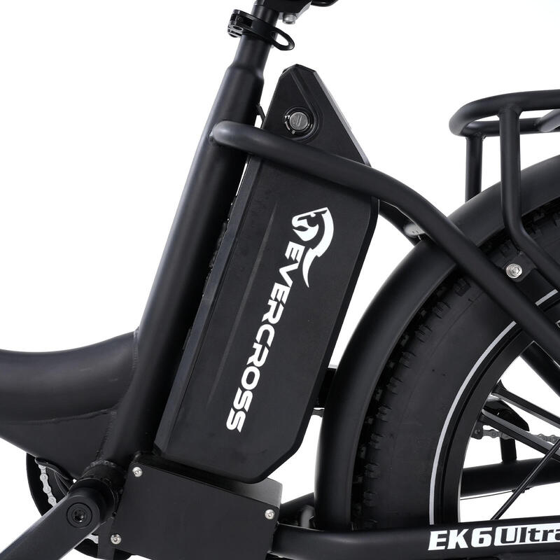 Bicicletă Electrică EK6 Ultra-Senzor de cuplu-20x4.0 Fat Tires-Baterie 864Wh