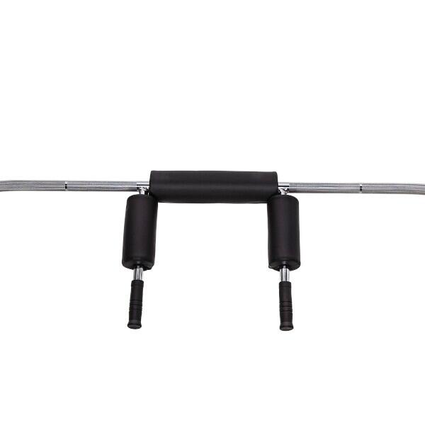 Olympische SZ-Langhantel 2300 mm GOL320 + Lock Jaw Verschlüsse SCHWARZ – HMS 3/7
