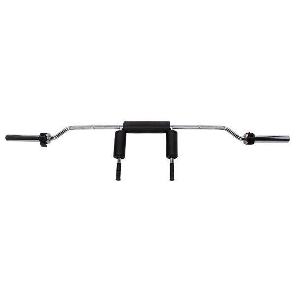 Olympische SZ-Langhantel 2300 mm GOL320 + Lock Jaw Verschlüsse SCHWARZ – HMS 2/7