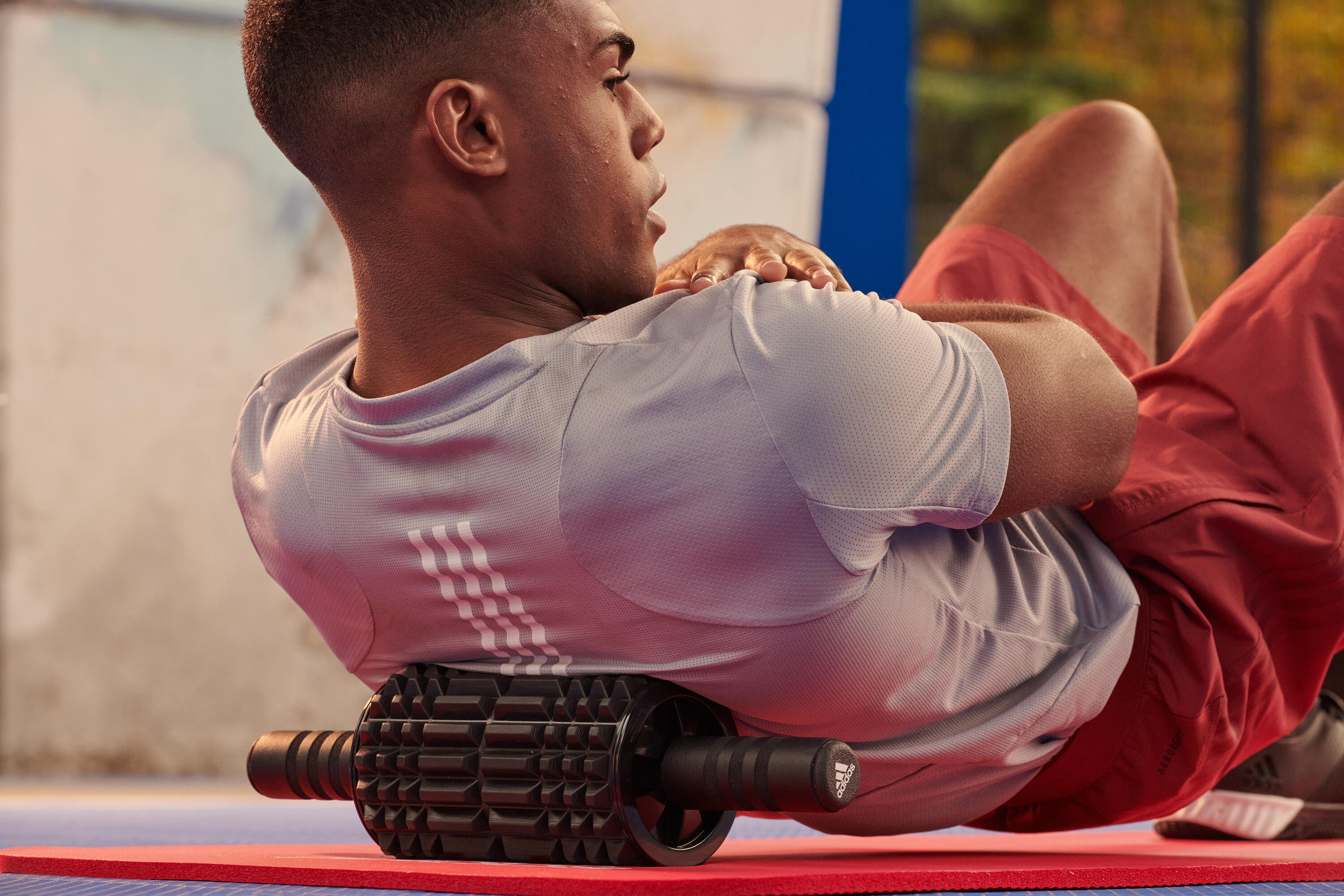Adidas Training - Rouleau en mousse pour abdos 8/8