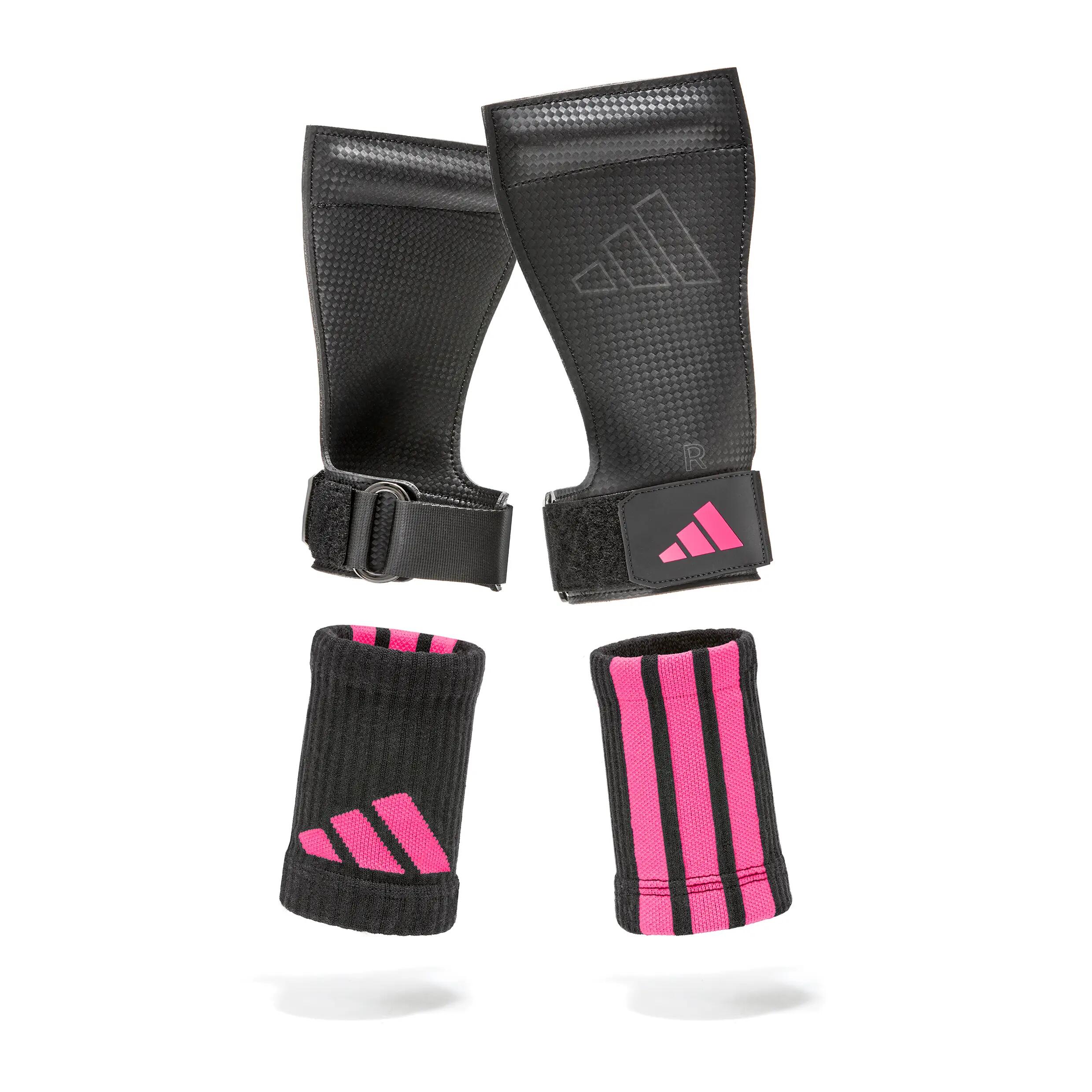 Akcesoria do podnoszenia Adidas Lifting Grips Pakiet Szary 10/10