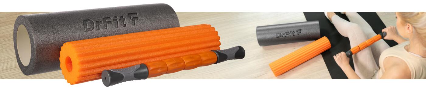 Wałek do Masażu 3w1 Roller do Ćwiczeń i Rolowania DrFit 7/7