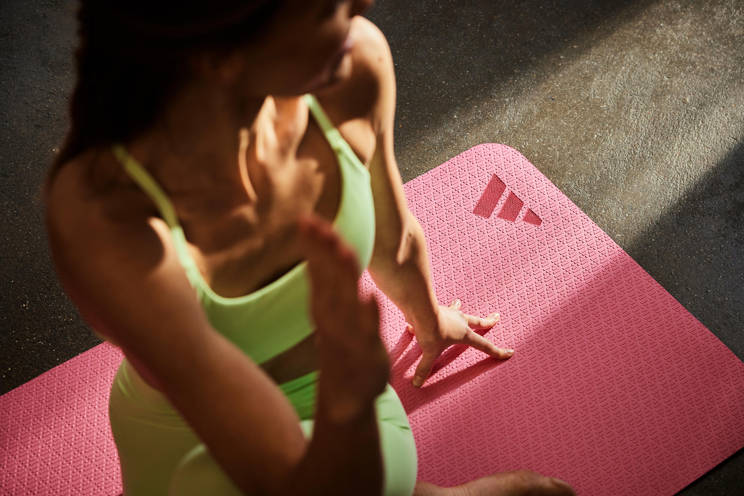Yogamatte – 10mm – Pink Fusion 9/9