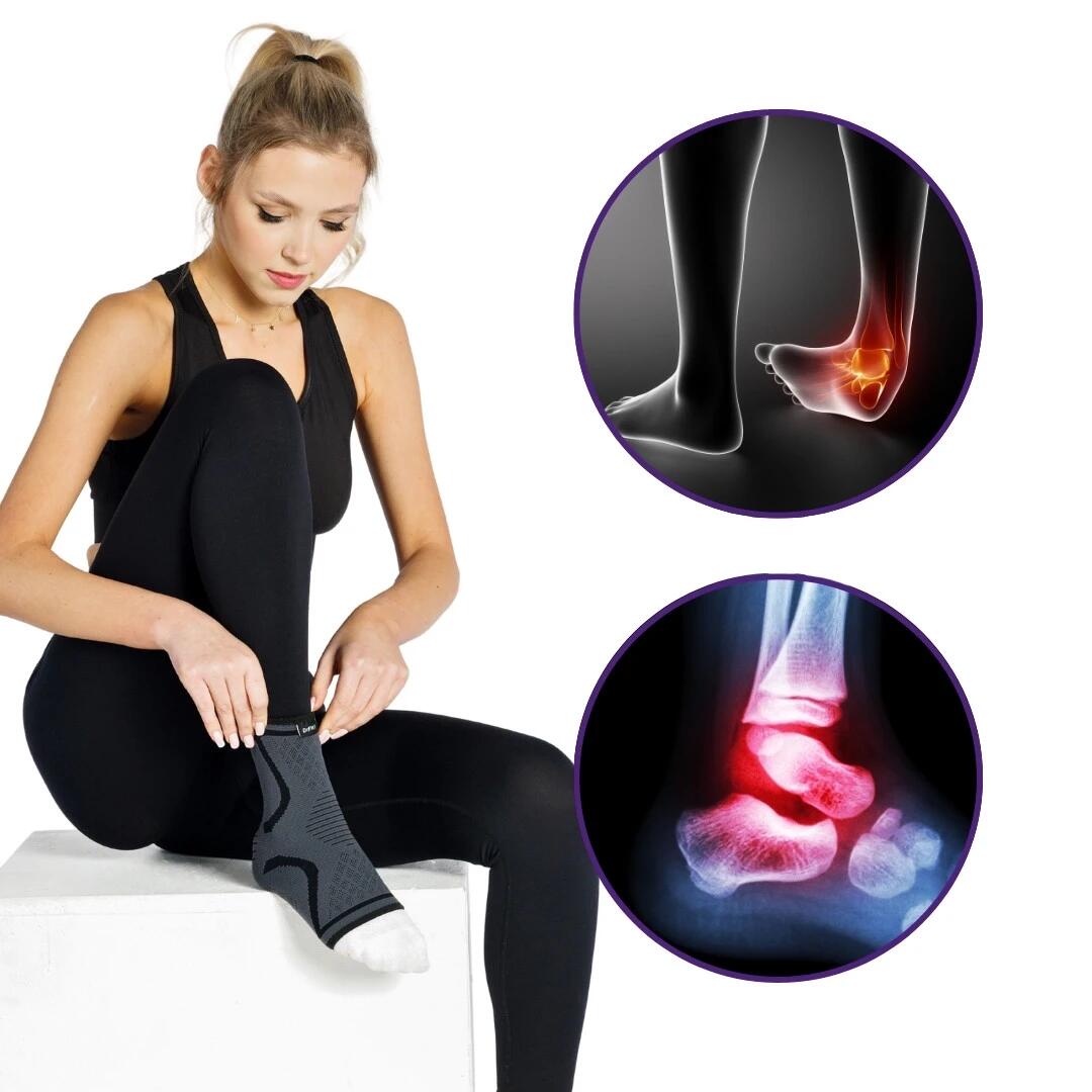 Opaska podtrzymująca kostkę lewą/prawą stabilizator sportowy na kostkę DrFit 3/6