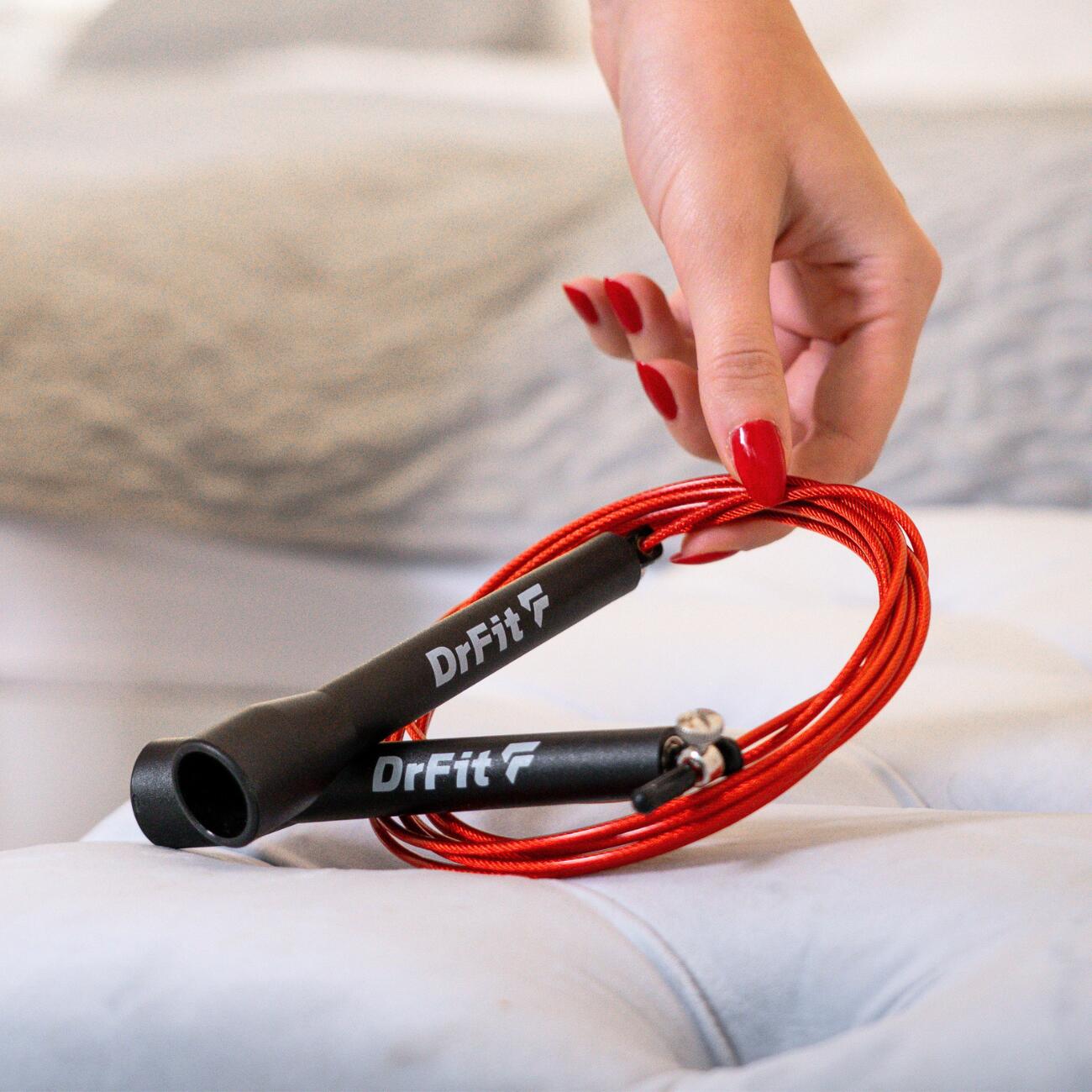 Skakanka Speed Rope z regulacją długości DrFit 5/5