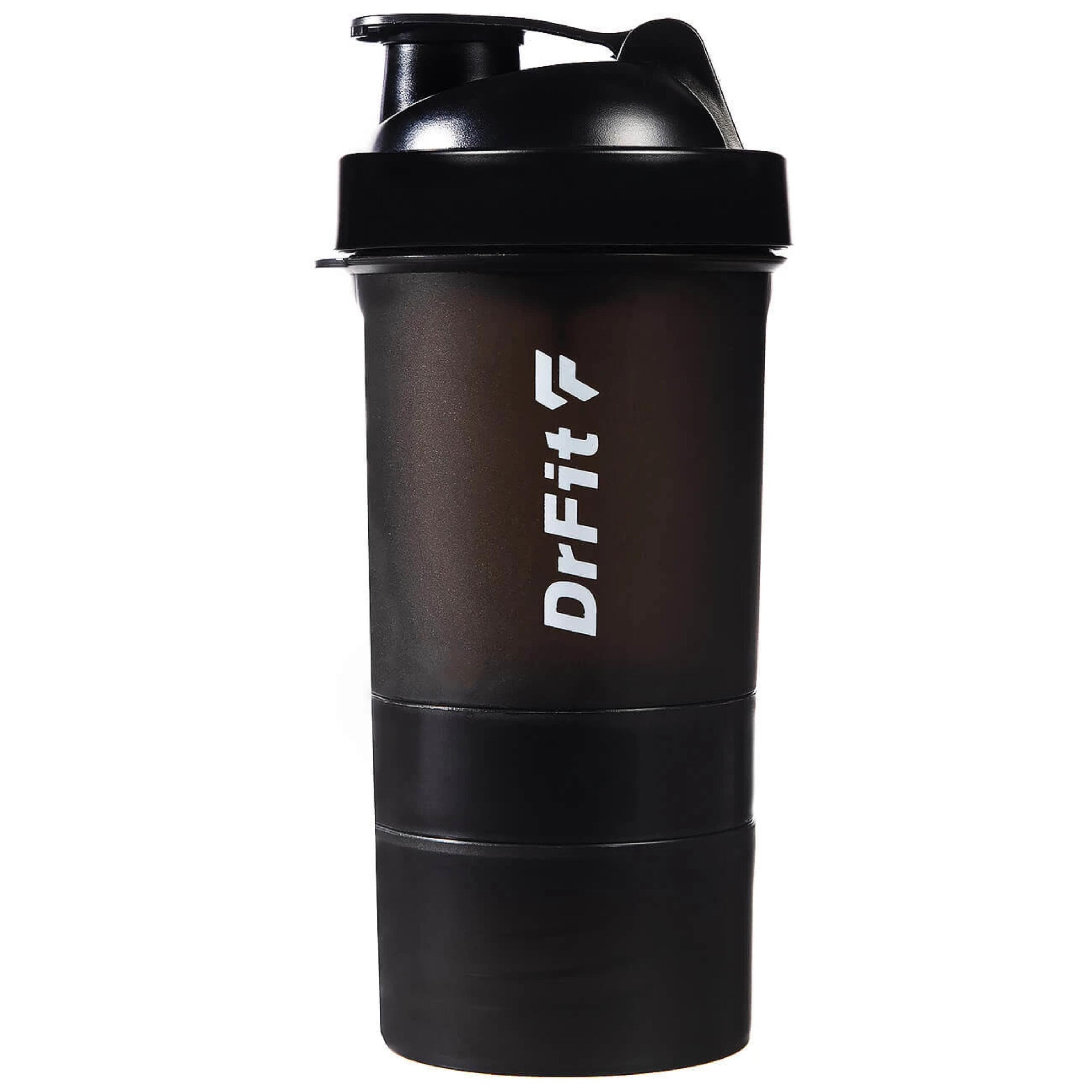 Shaker z sitkiem czarny DrFit