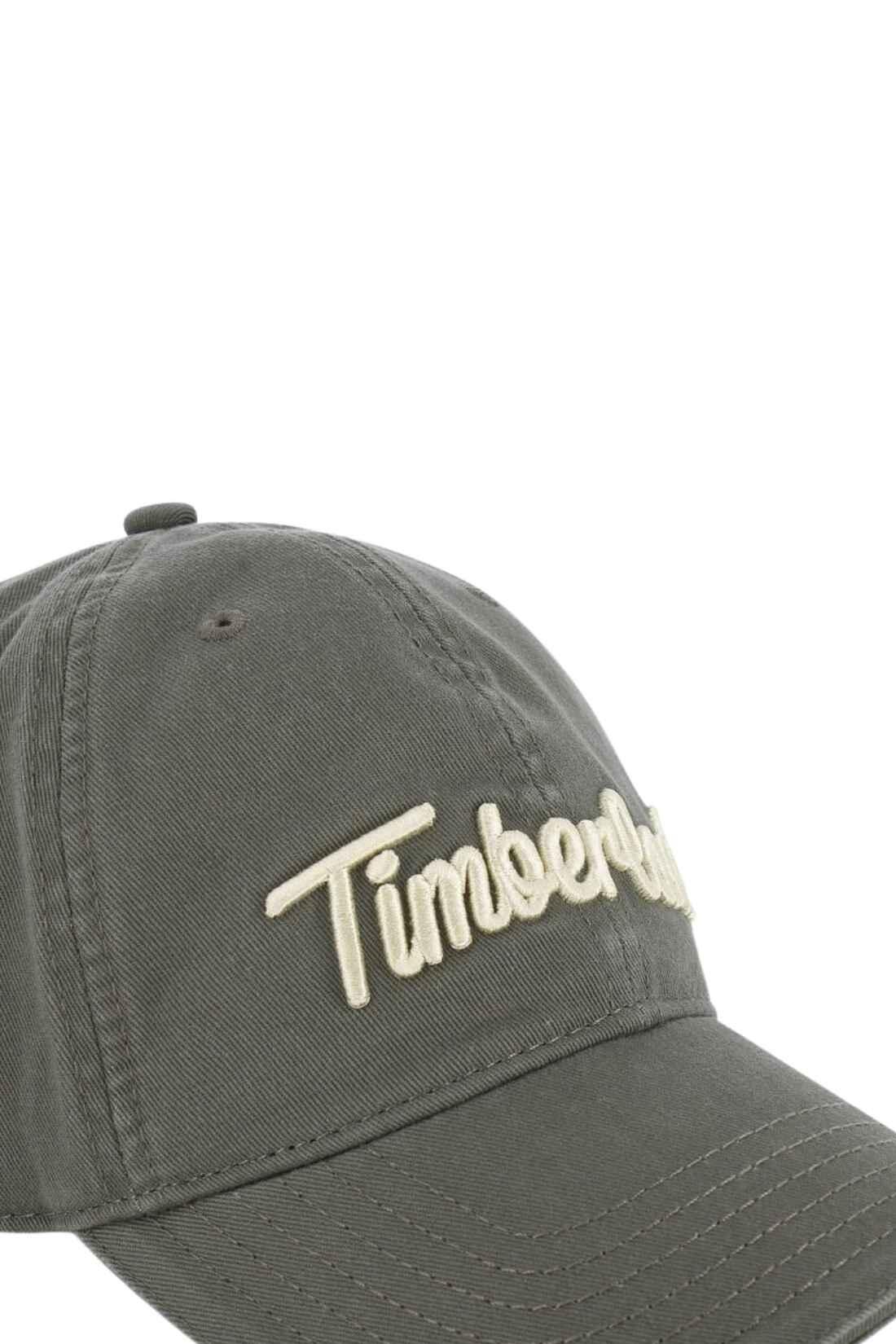 TIMBERLAND Casquette homme Midland Beach en twill de coton noir, taille unique 3/3