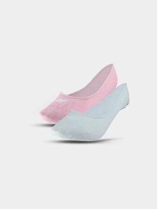 Unsichtbare Damen-Freizeitsocken, 2 Paar