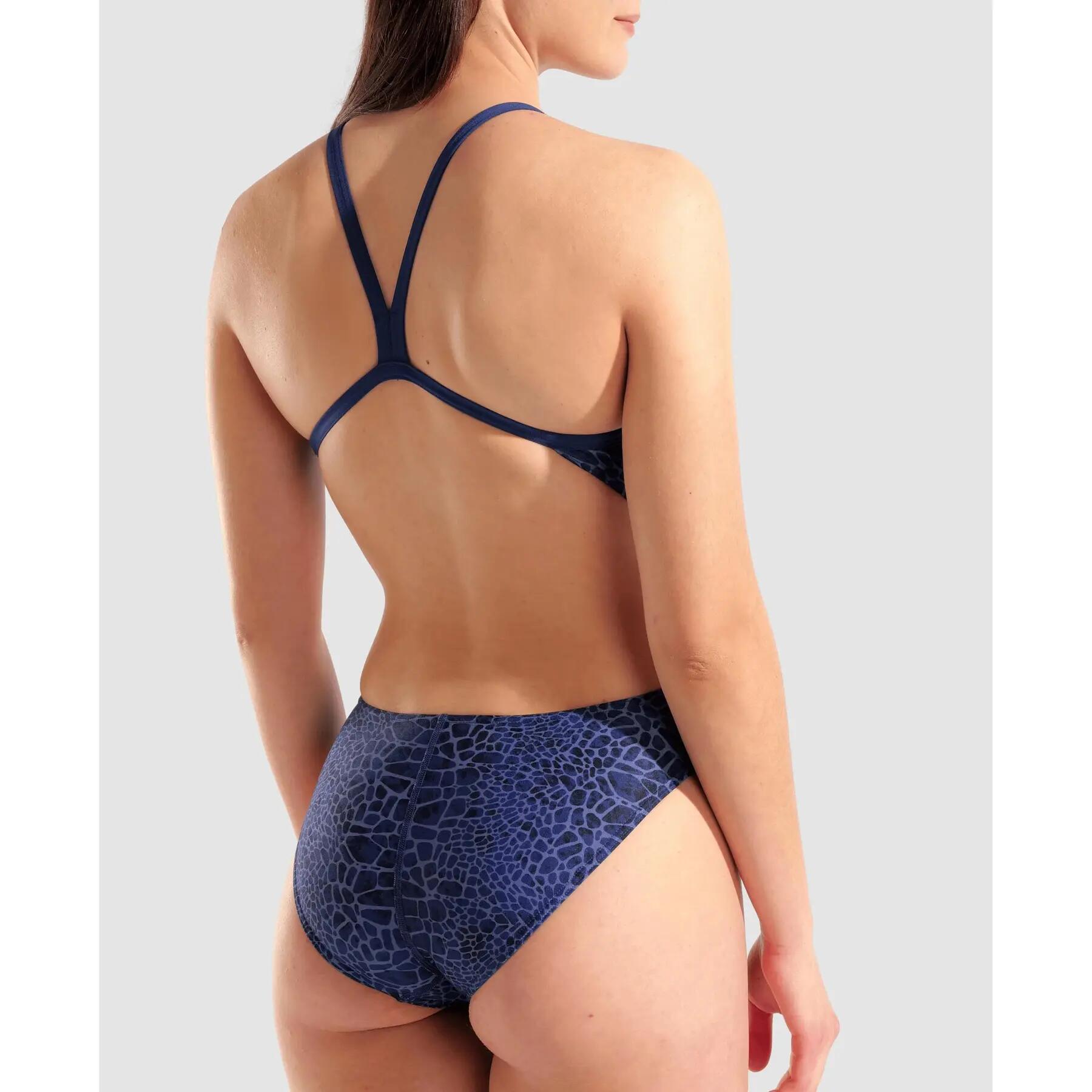 Maillot de bain 1 pièce femme Arena Snakeskin Challeng Back 5/5