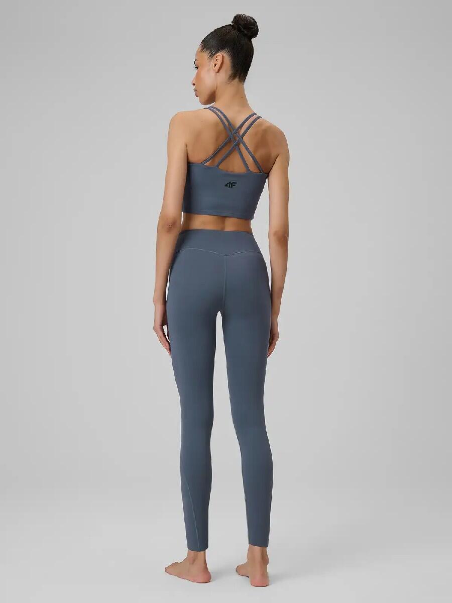 Legginsy fitness z wysokim stanem Solar Punk 6/7