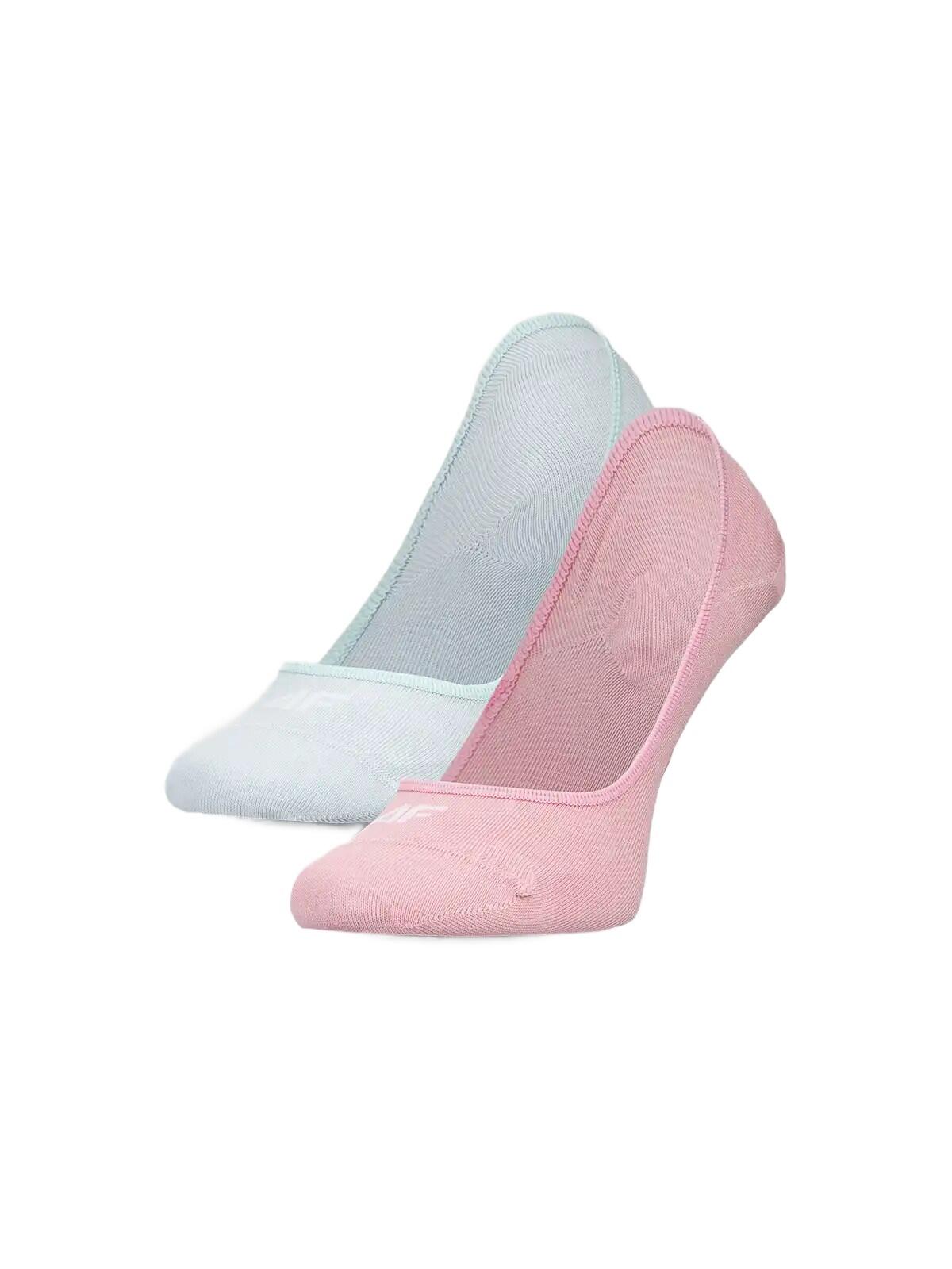 Chaussettes invisibles décontractées pour femmes, 2 paires 2/4