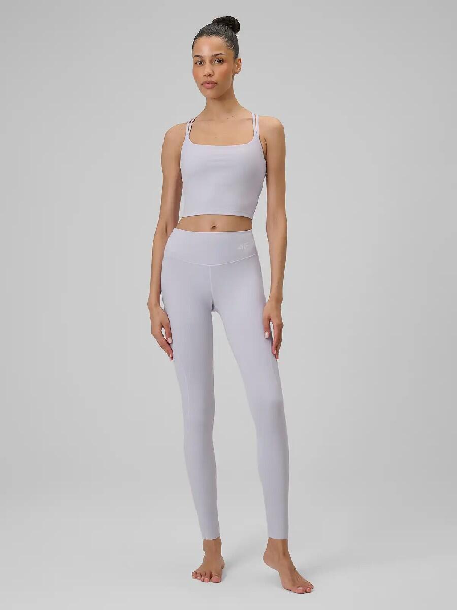 Legginsy fitness z wysokim stanem Solar Punk