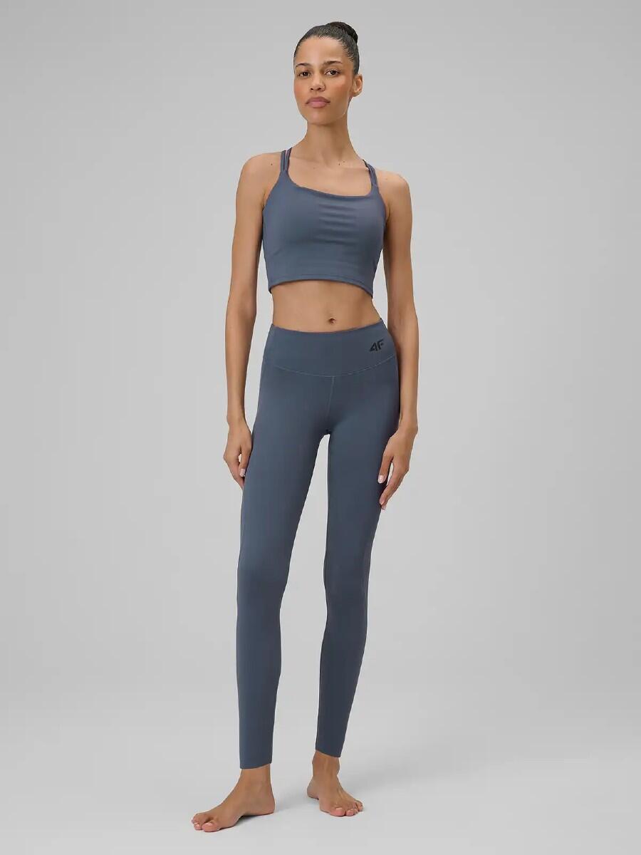 Legginsy fitness z wysokim stanem Solar Punk
