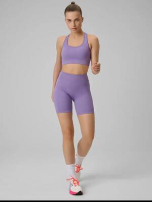 Dames hardlooplegging met hoge taille en korte pijpen