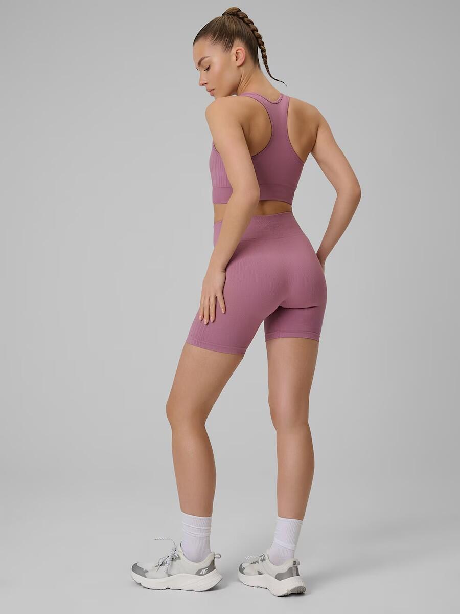Dames hardlooplegging met hoge taille en korte pijpen 3/7