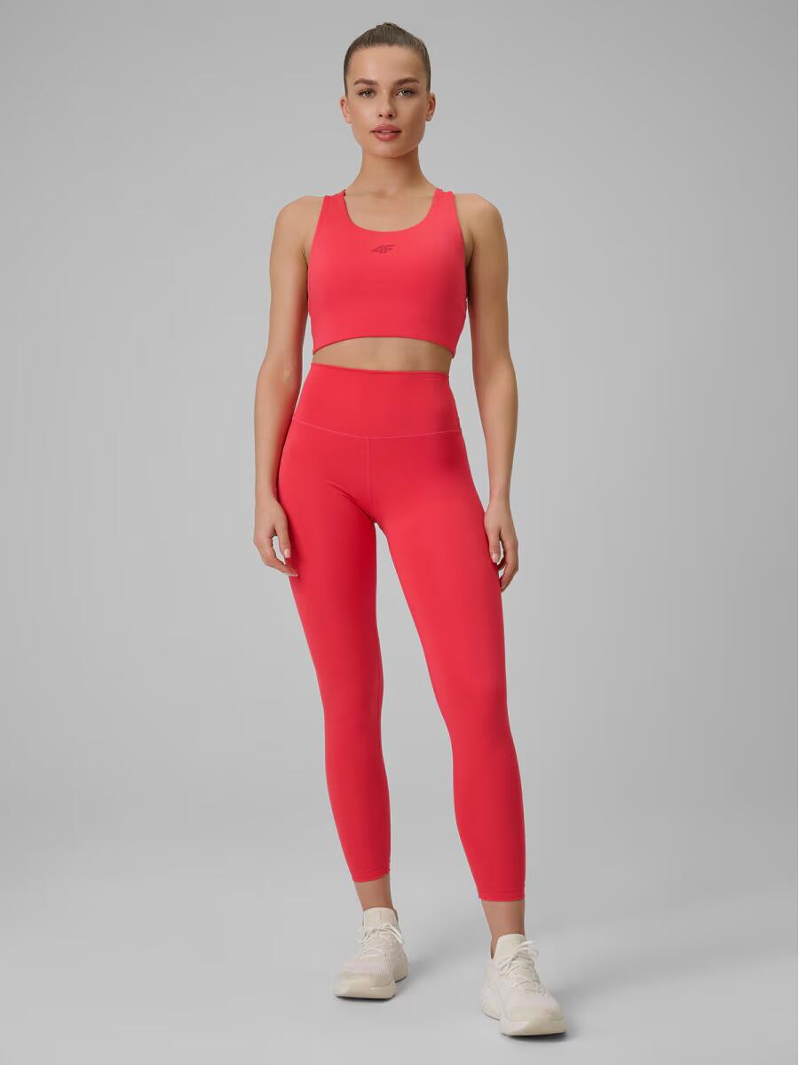 Legginsy fitness z wysokim stanem i kieszonką damskie