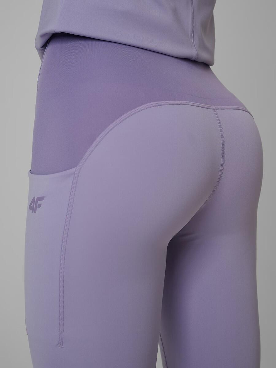 Leggings da allenamento da donna ad asciugatura rapida con tasche 6/7