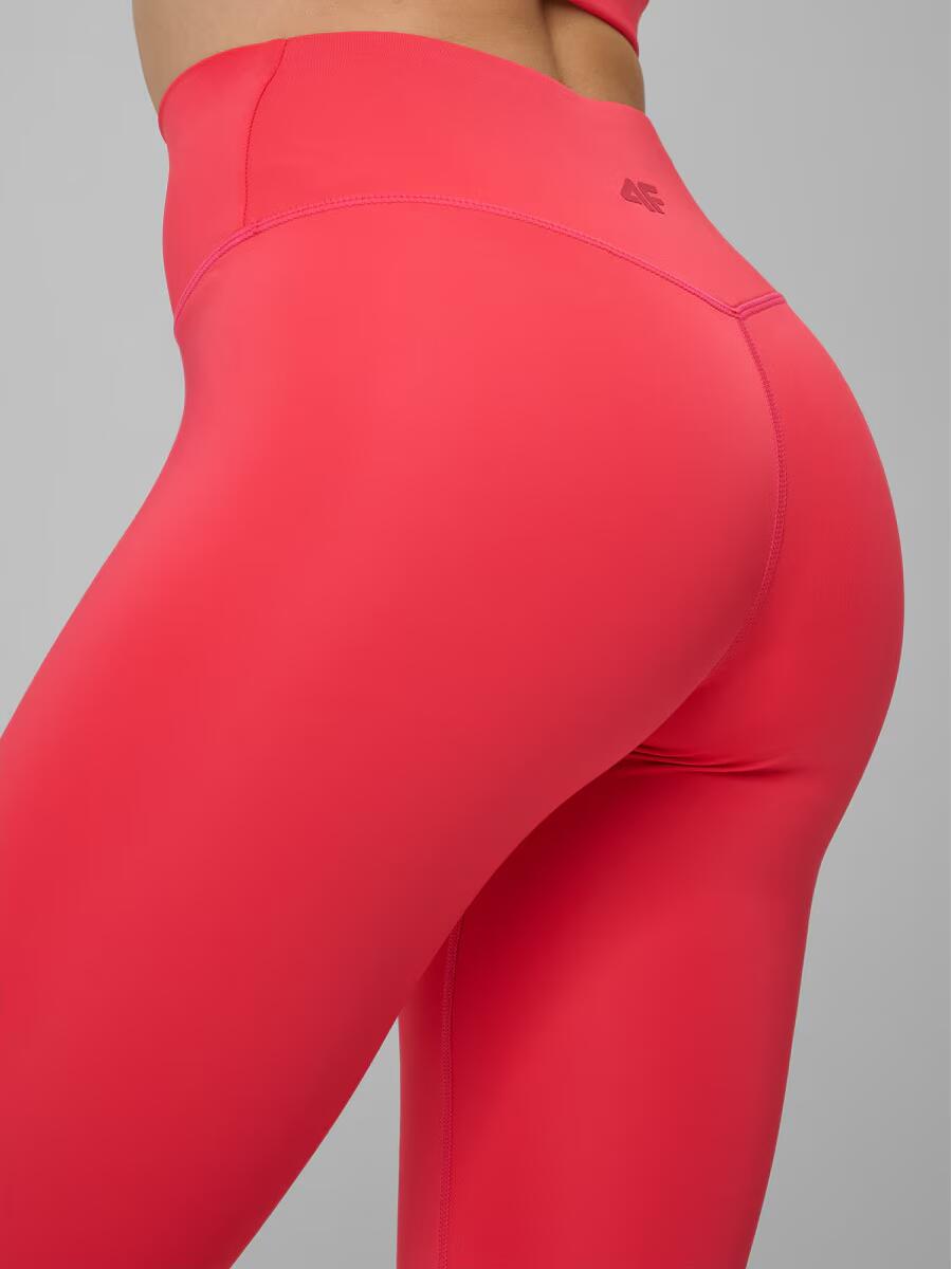 Legginsy fitness z wysokim stanem i kieszonką damskie 5/7