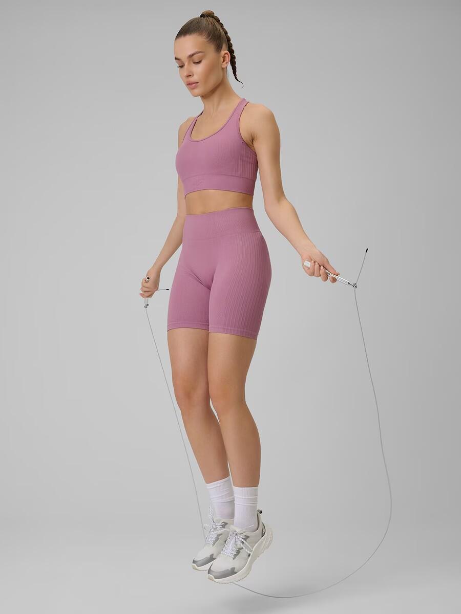 Dames hardlooplegging met hoge taille en korte pijpen 4/7