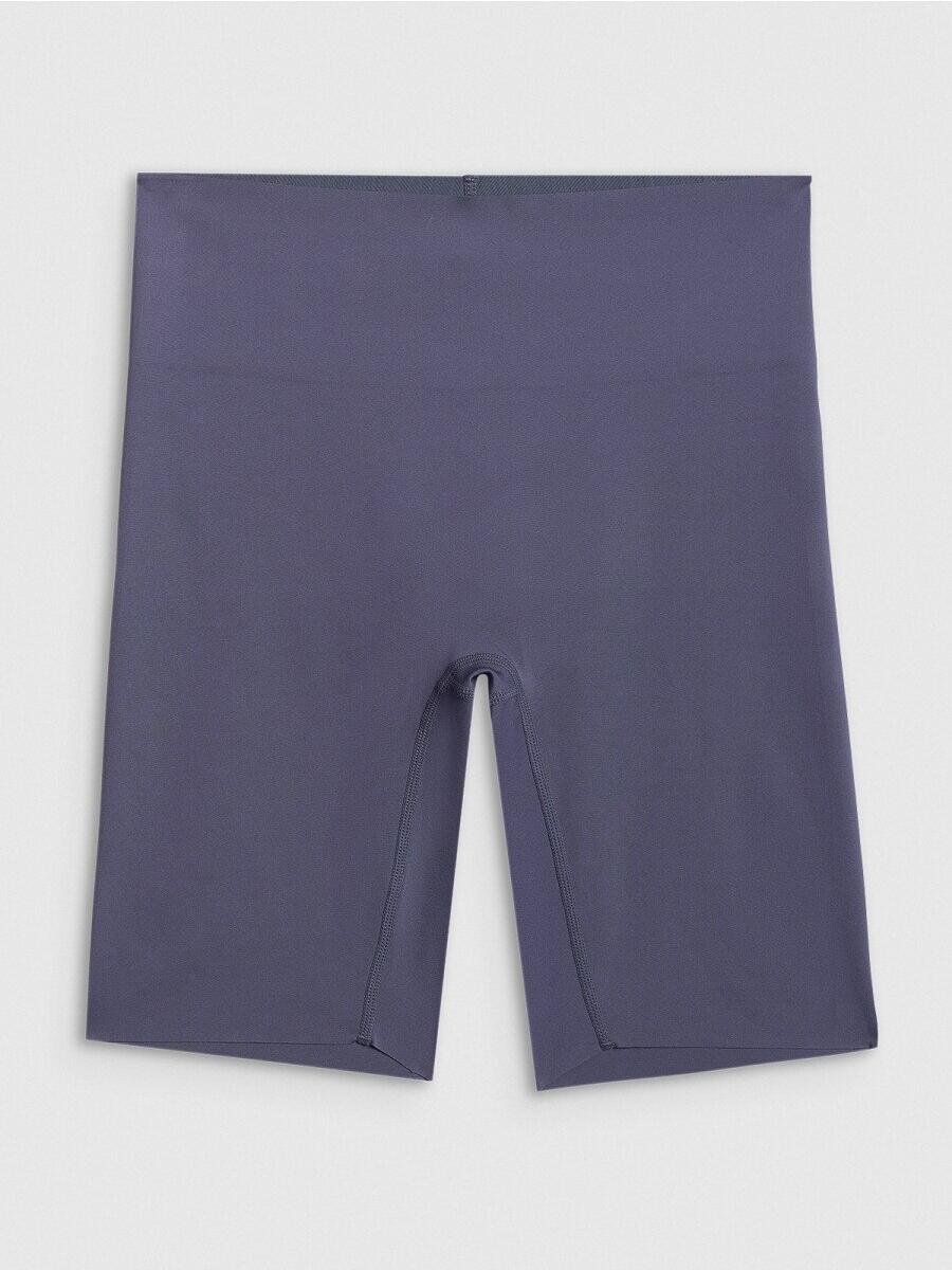 Legginsy krótkie treningowe z wysokim stanem damskie 7/7