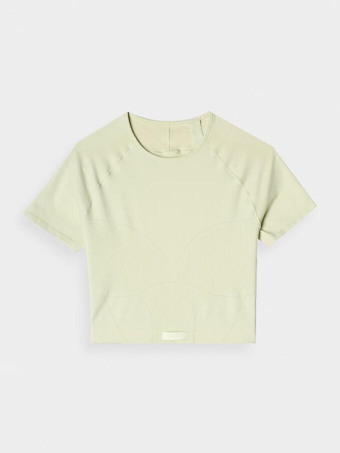 Crop top treningowy slim szybkoschnący damski 6/6