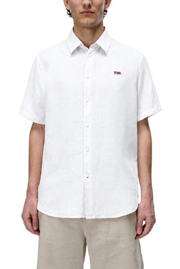 Shirt - Sportswear - Uomo - Regular fit Manica corta - Gilbert - Bianco
