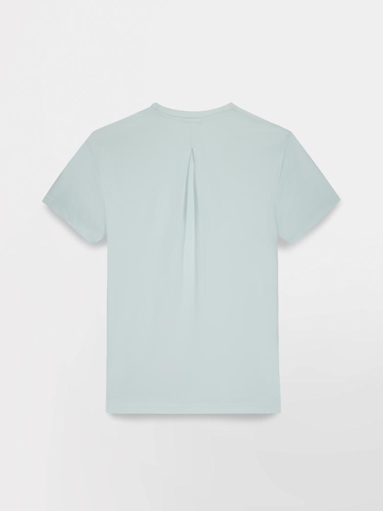 T-shirt manches longues - Femme - Encolure ronde - ROMEATEE Bleu 5/5