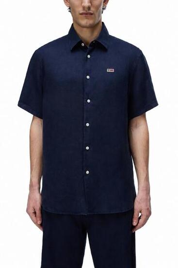 Camicia in lino - Sportswear - Uomo - Regular fit - Gilbert - Bianco