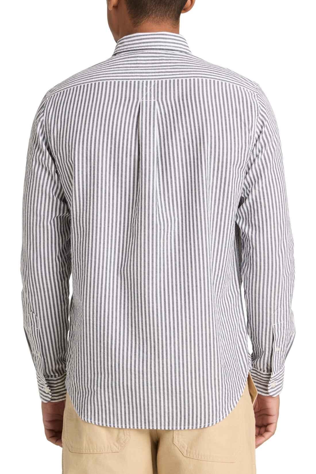 TIMBERLAND Chemise homme seersucker rayée, col button-down 3/3