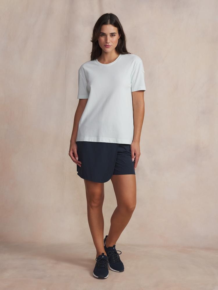 T-shirt manches longues - Femme - Encolure ronde - ROMEATEE Bleu 3/5