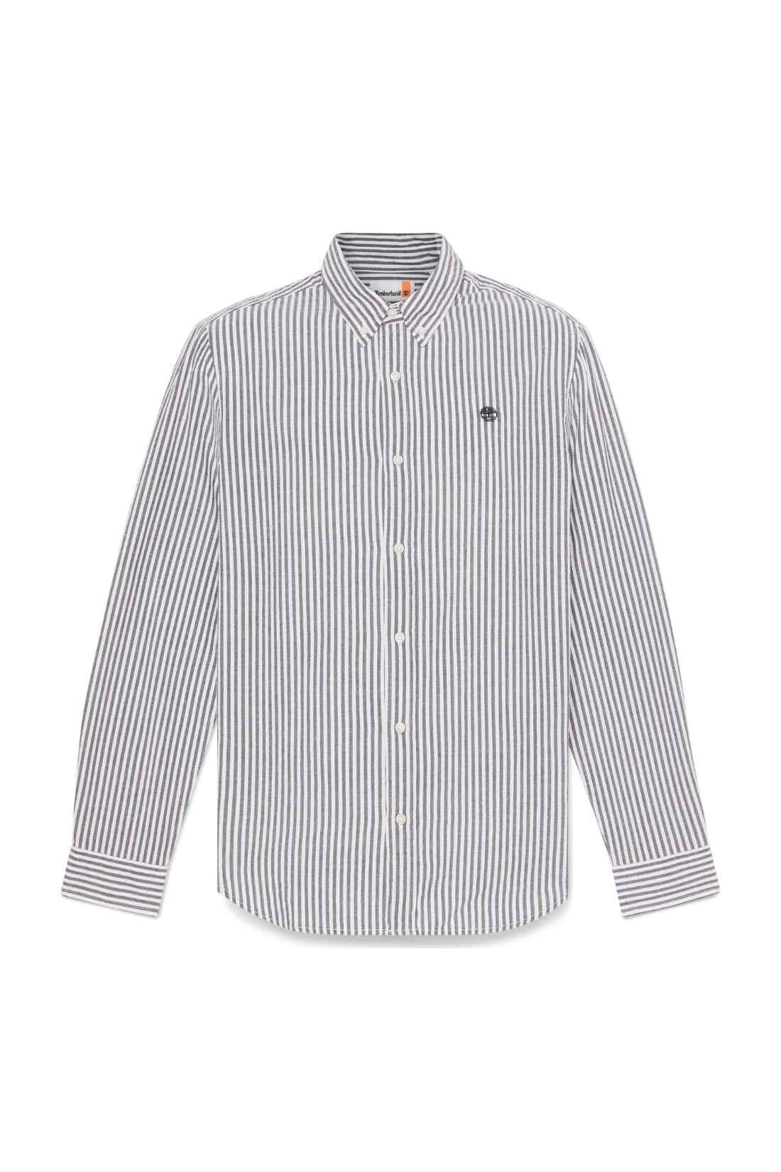 TIMBERLAND Chemise homme seersucker rayée, col button-down 2/3