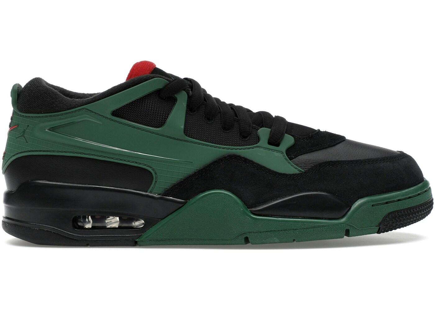 Jordan 4 RM Black Gorge Green University Red 2/2