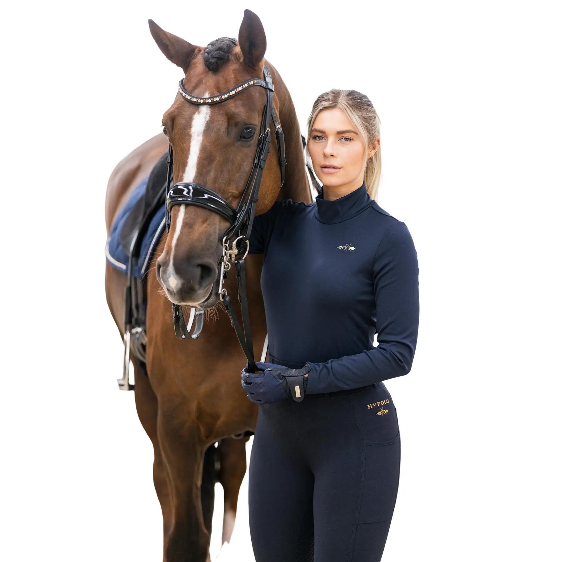 Pullover mit Rollkragen für Mädchen HV Polo Leanne 2/3