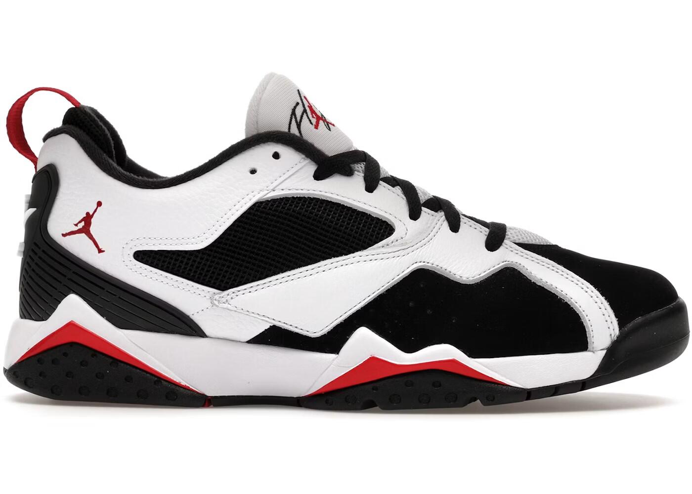 Jordan MVP 92 White Black Gym Red 1/2