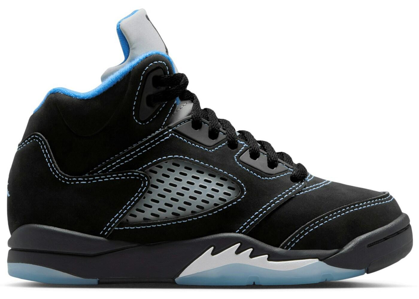 Jordan 5 Retro Black University Blue (2026) (PS) 2/2