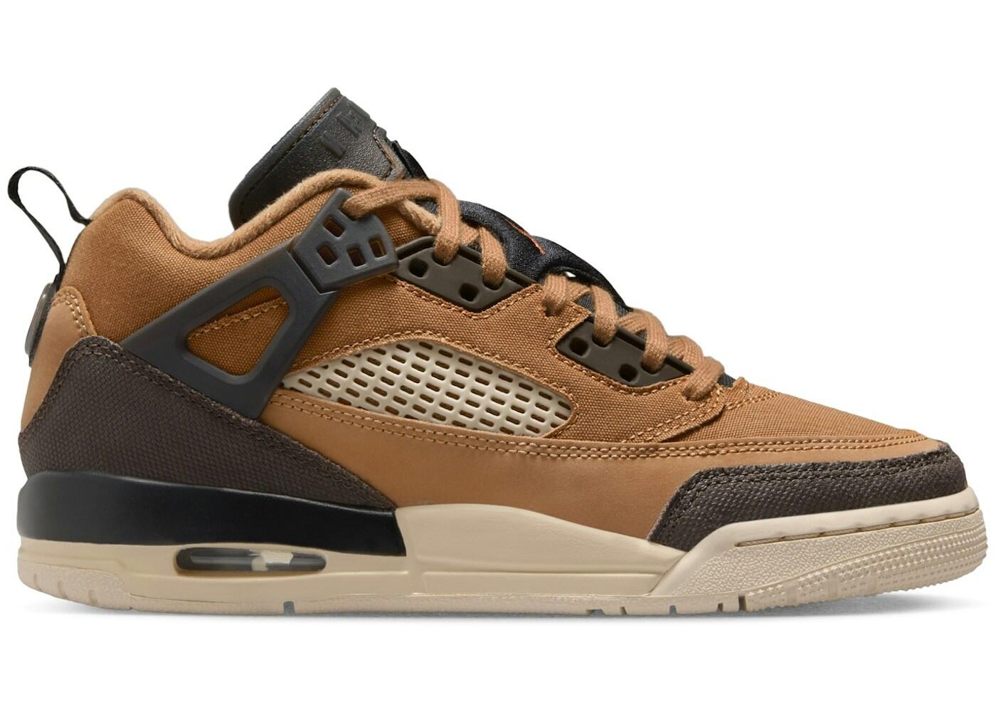 Jordan Spizike Low Flax Black Sanddrift Baroque Brown (GS) 2/2