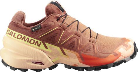 Salomon Speedcross 6 GTX scarpe trail rosso/rosa donna