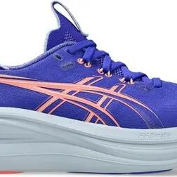 Asics Gel-Nimbus 28 Running Shoes Blue/Coral
