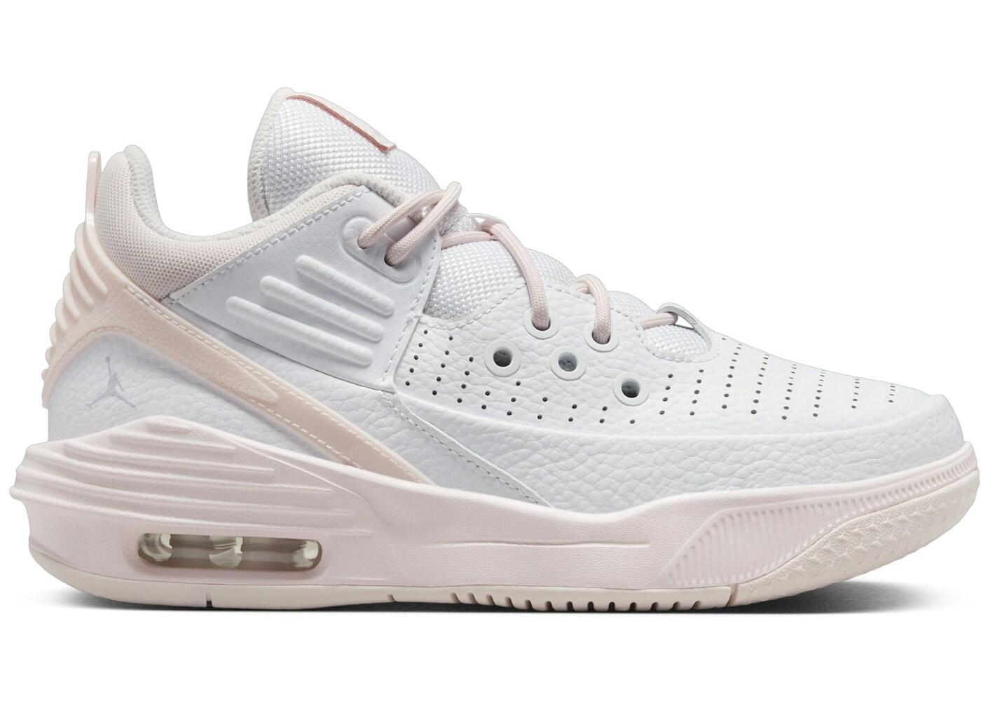 Jordan Max Aura 5 White Violet Frost Pink Wash (GS) 2/2