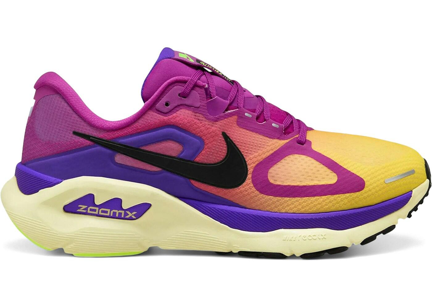 Nike Structure Plus Laufschuhe Violett/Gelb Herren 2/2