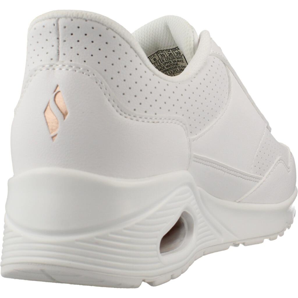 Calçado Skechers Uno - Banksia Luxe, Branco, Mulheres 3/5