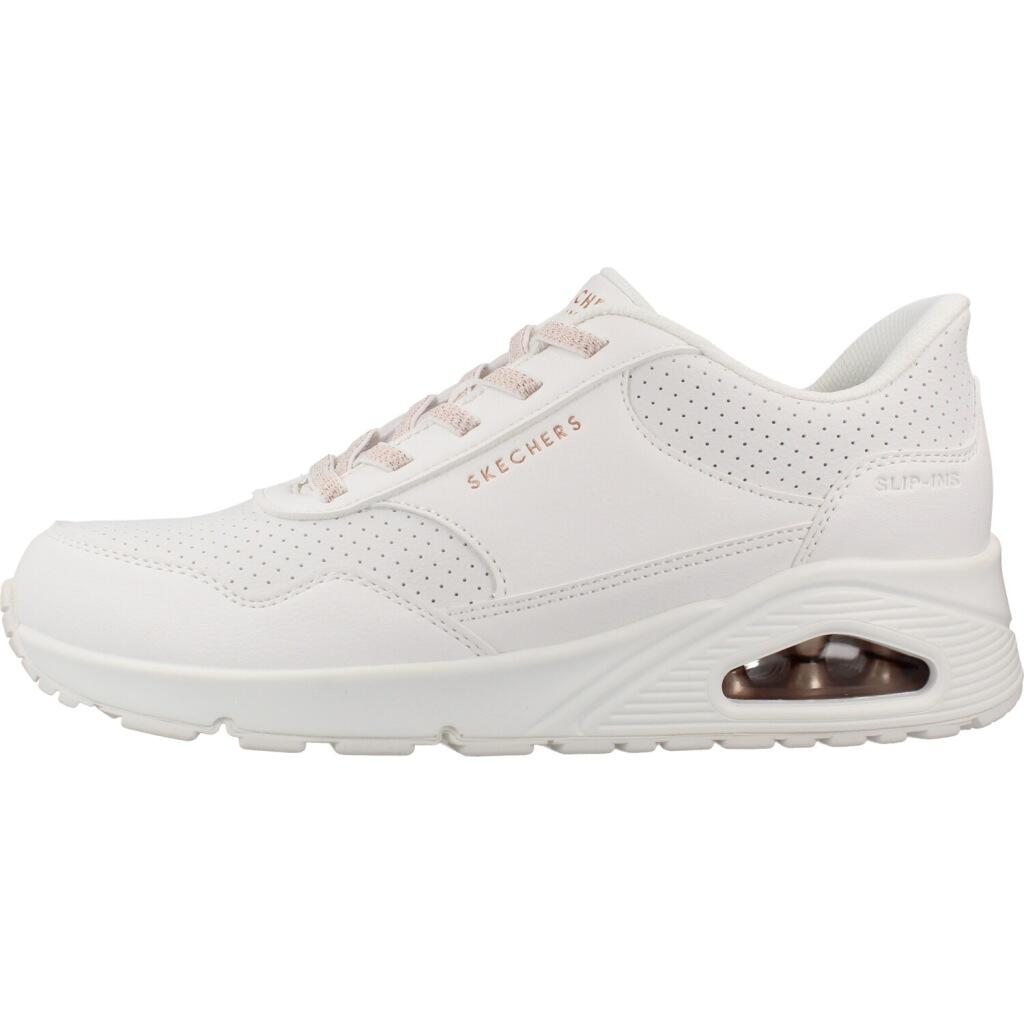 Calçado Skechers Uno - Banksia Luxe, Branco, Mulheres 2/5