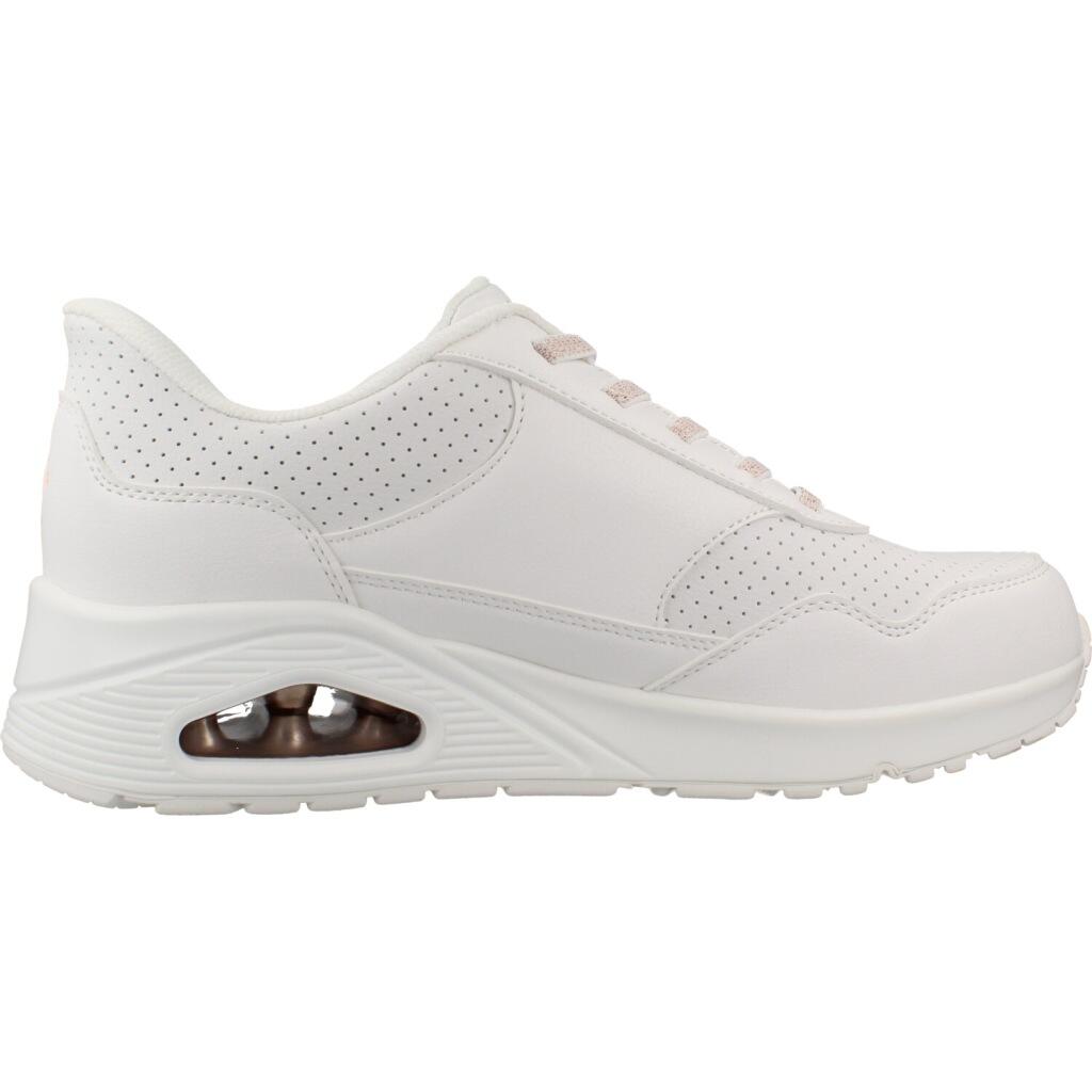 Calçado Skechers Uno - Banksia Luxe, Branco, Mulheres 4/5