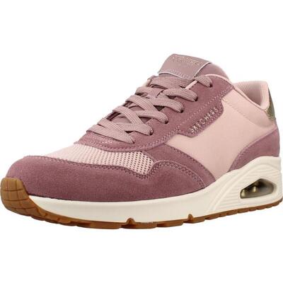 Zapatillas dames skechers uno roze