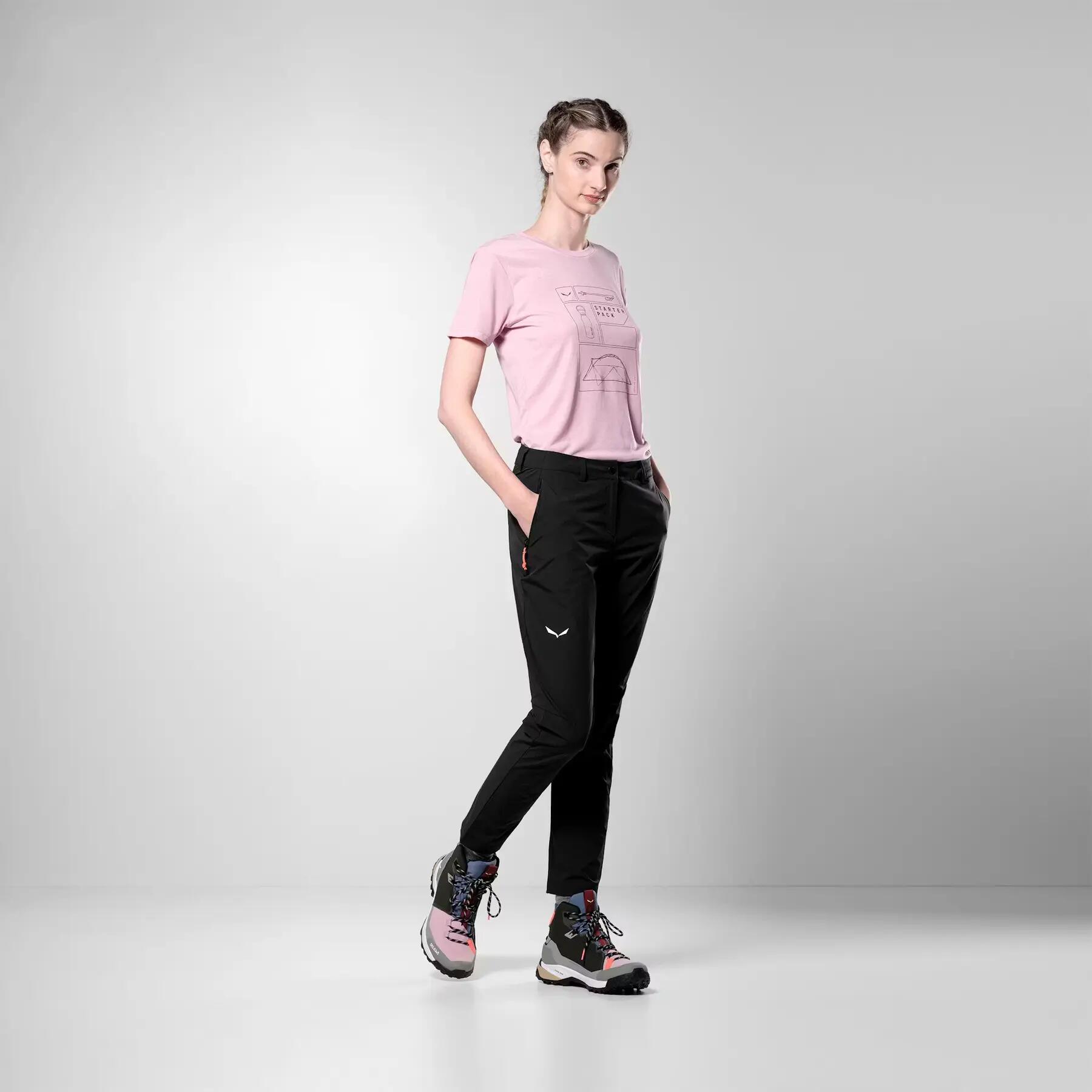 Pantaloni da trekking versatili donna Salewa Puez Talvena DST 4/5
