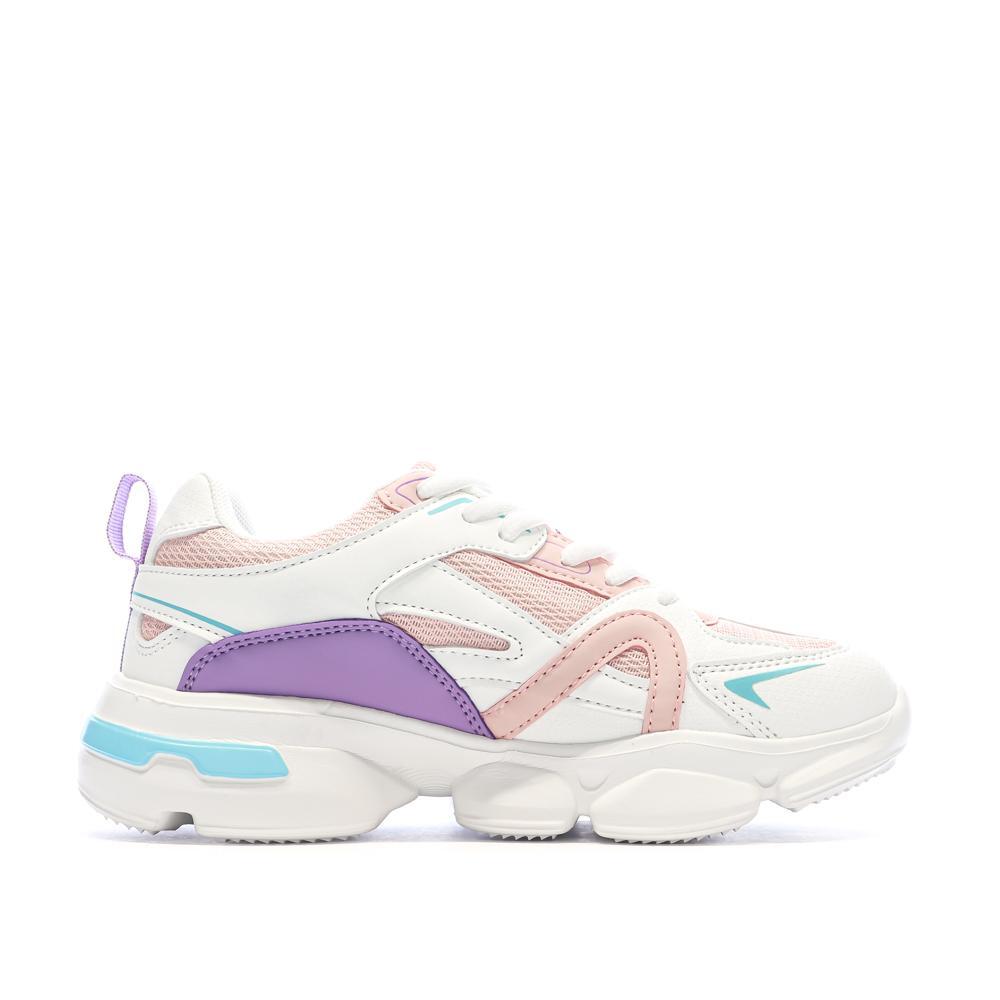 Baskets Blanc/Rose Femme/Fille Nasa Jabalem 2/7