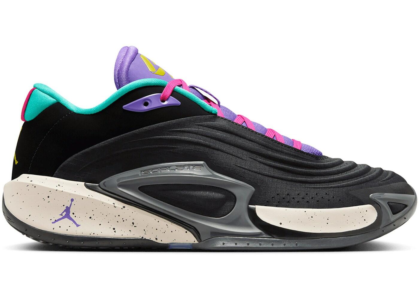 Jordan Luka 3 Black Hyper Jade Pink (GS) 2/2