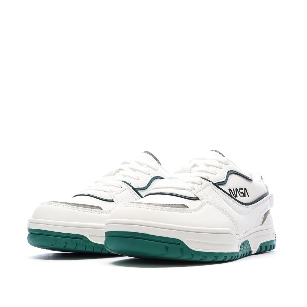 Baskets Blanc/Vert Garçon Nasa Jabalem 6/7
