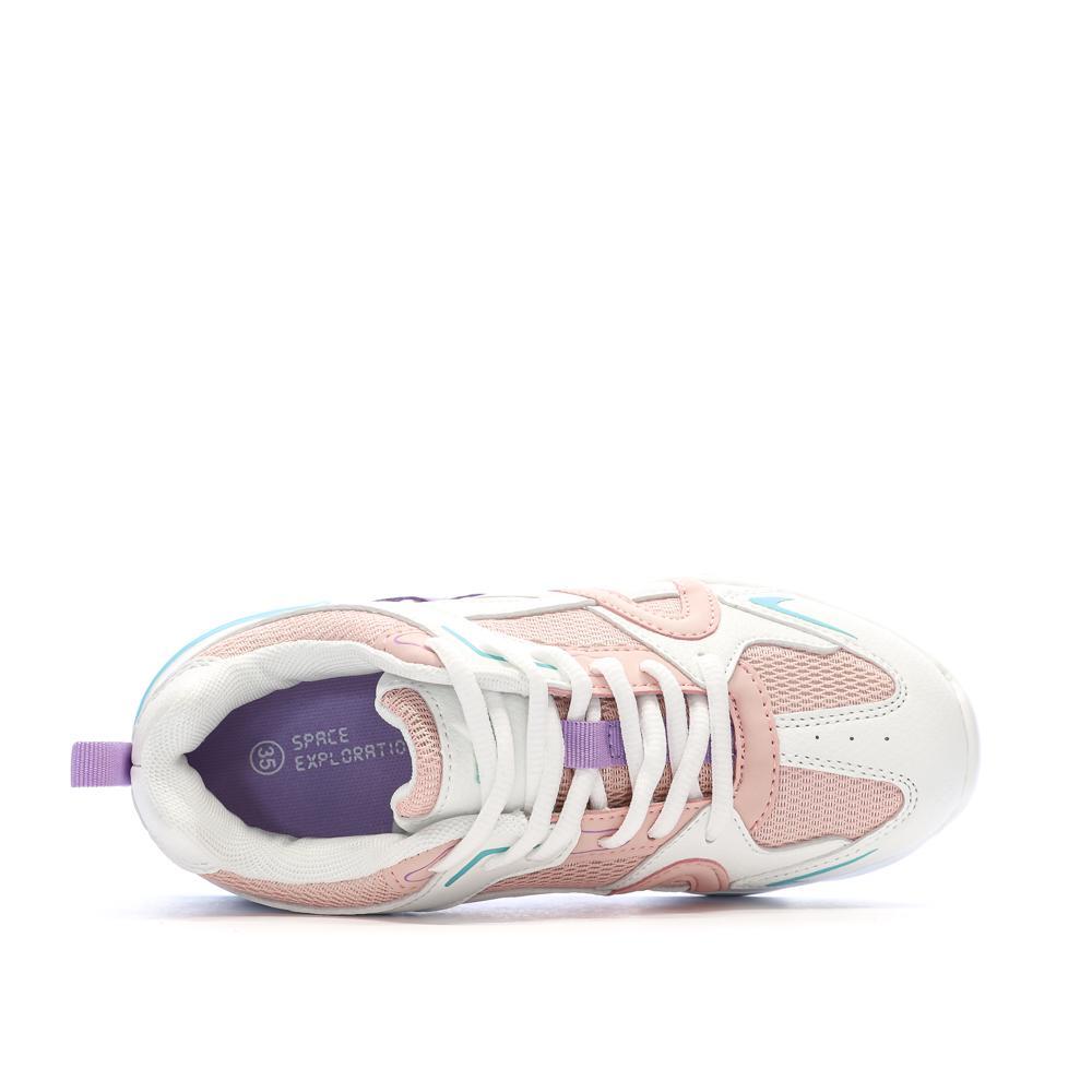 Baskets Blanc/Rose Femme/Fille Nasa Jabalem 4/7