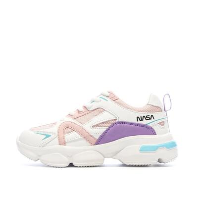 Sneakers Donna/Ragazza Rosa/Bianco NASA Jabalem